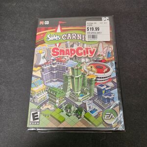 The Sims Carnival SnapCity PC Game New Sealed Vintage 2007 EA Games